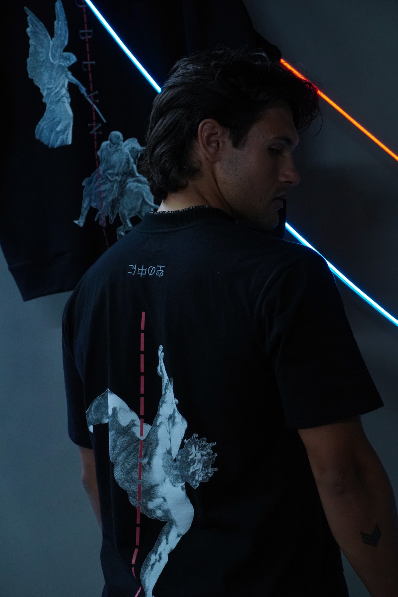 THE-VOID-Fallen Angel Black T-shirt