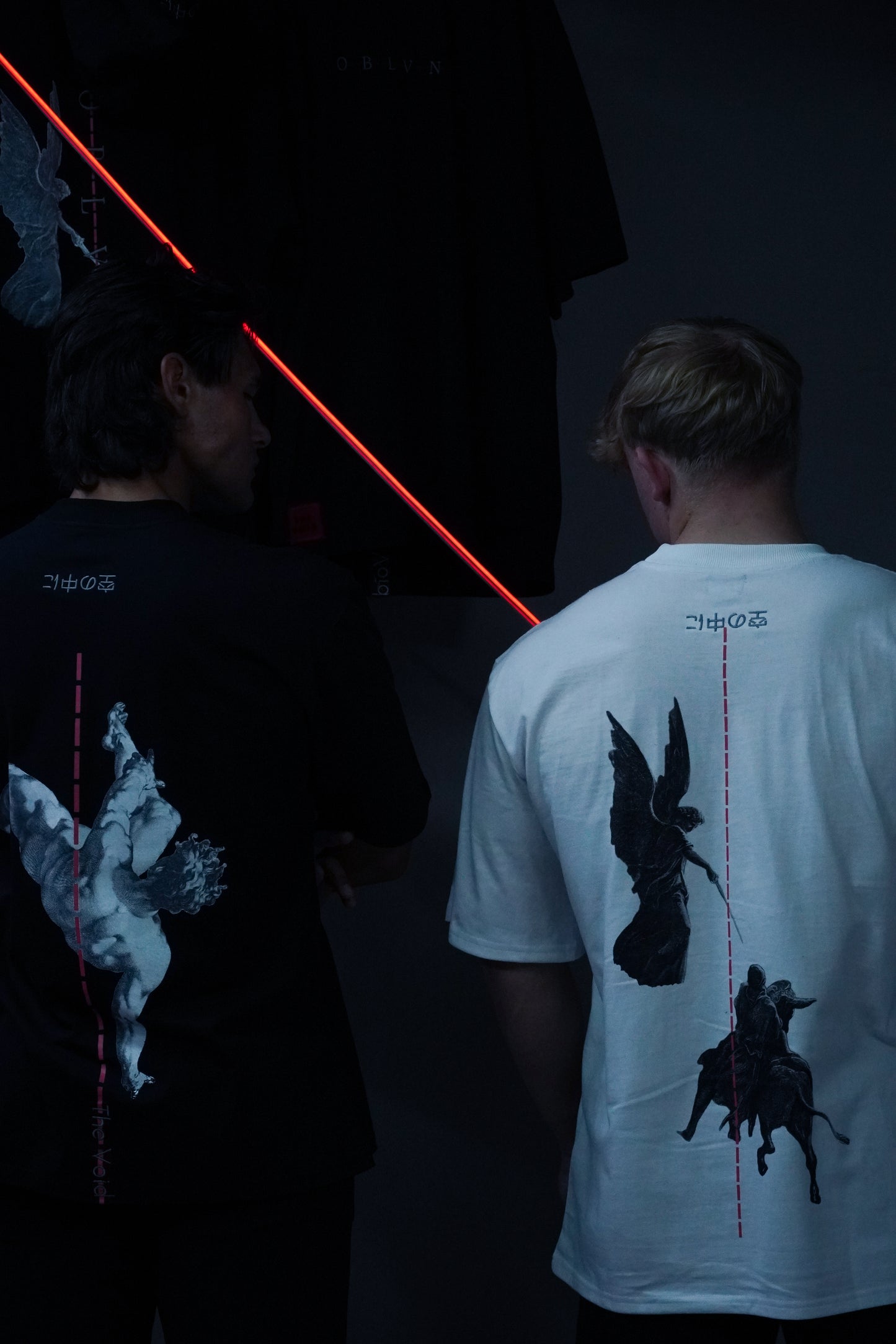 THE-VOID-Fallen Angel Black T-shirt