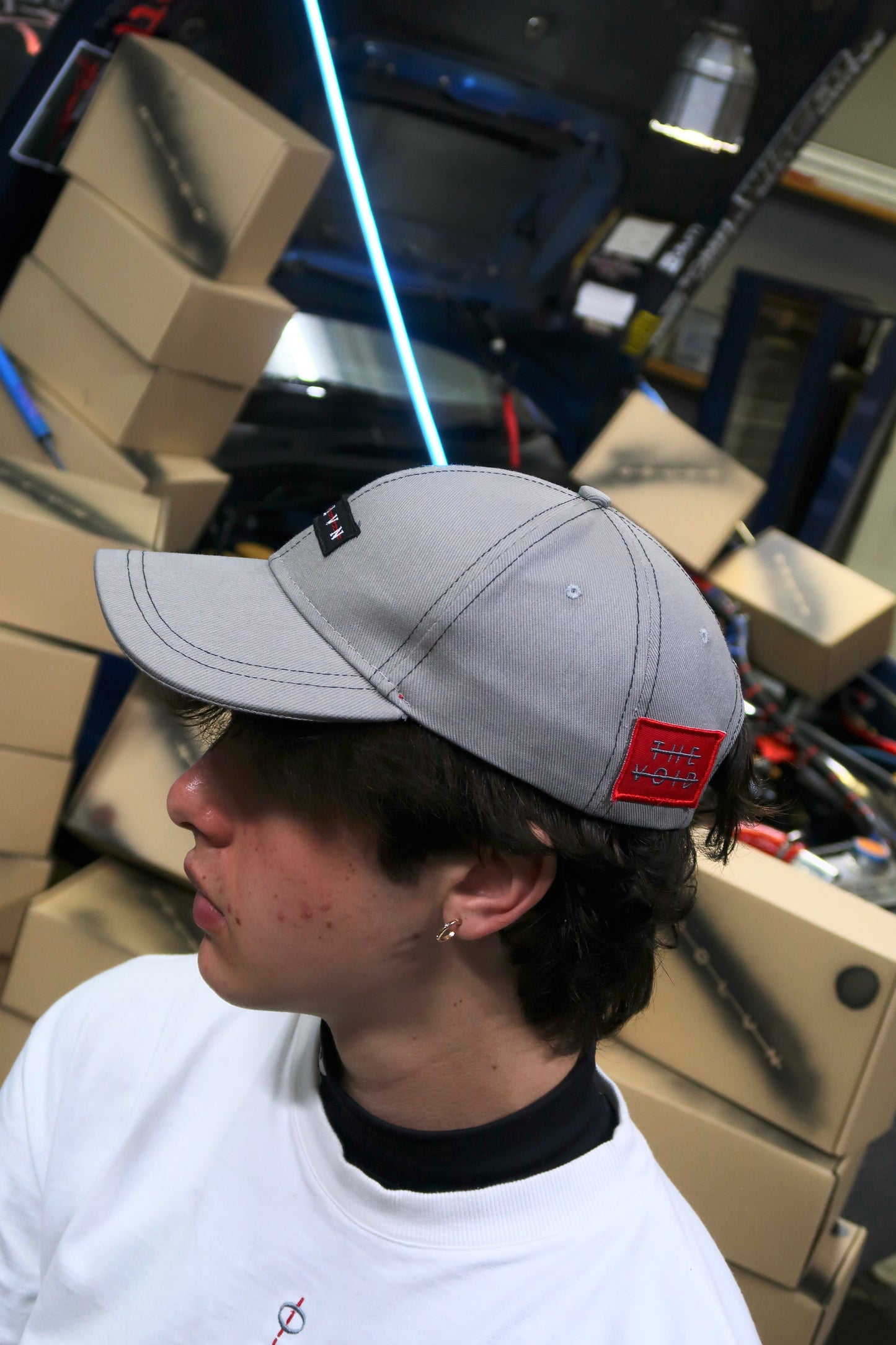 OBLVN Grey baseball cap Standard