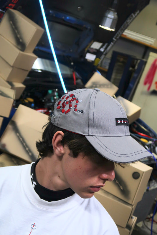 OBLVN Grey baseball cap Standard